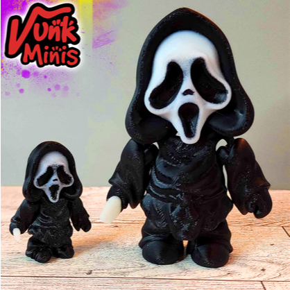 Ghostface Flexi Mini Model – ของตกแต่งฮาโลวีนที่น่ารักและมีเอกลักษณ์เฉพาะตัว