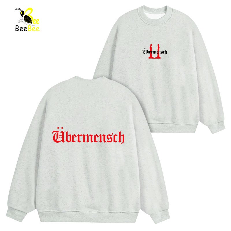 BEEBEE01 เสื้อกันหนาว GD G-Dragon "Ubermensch" โดย Xfire Vietnam รูปแบบโอเวอร์ไซส์ หลายสี-SW09