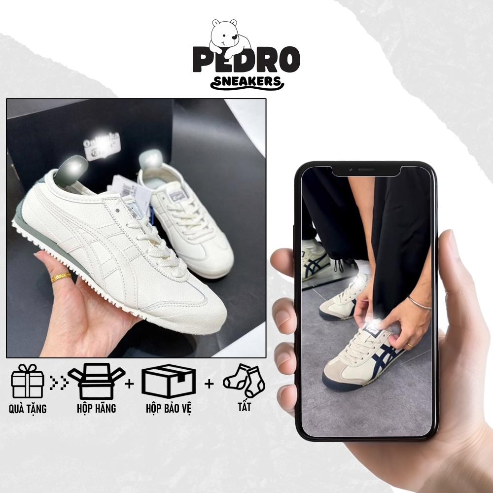 รองเท้ากีฬา Onisuka, Tigerเม็กซิกัน,66 Full Box, Onisuka Sneaker Rubber Sole Hot Trend