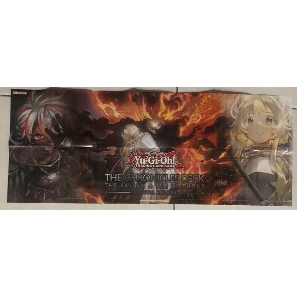 [KW2 Yugioh] [EN-UK] Yugioh Playmat จาก SD THE CHRONICLES DECK: The Fallen & The Virtuous - Konami ข