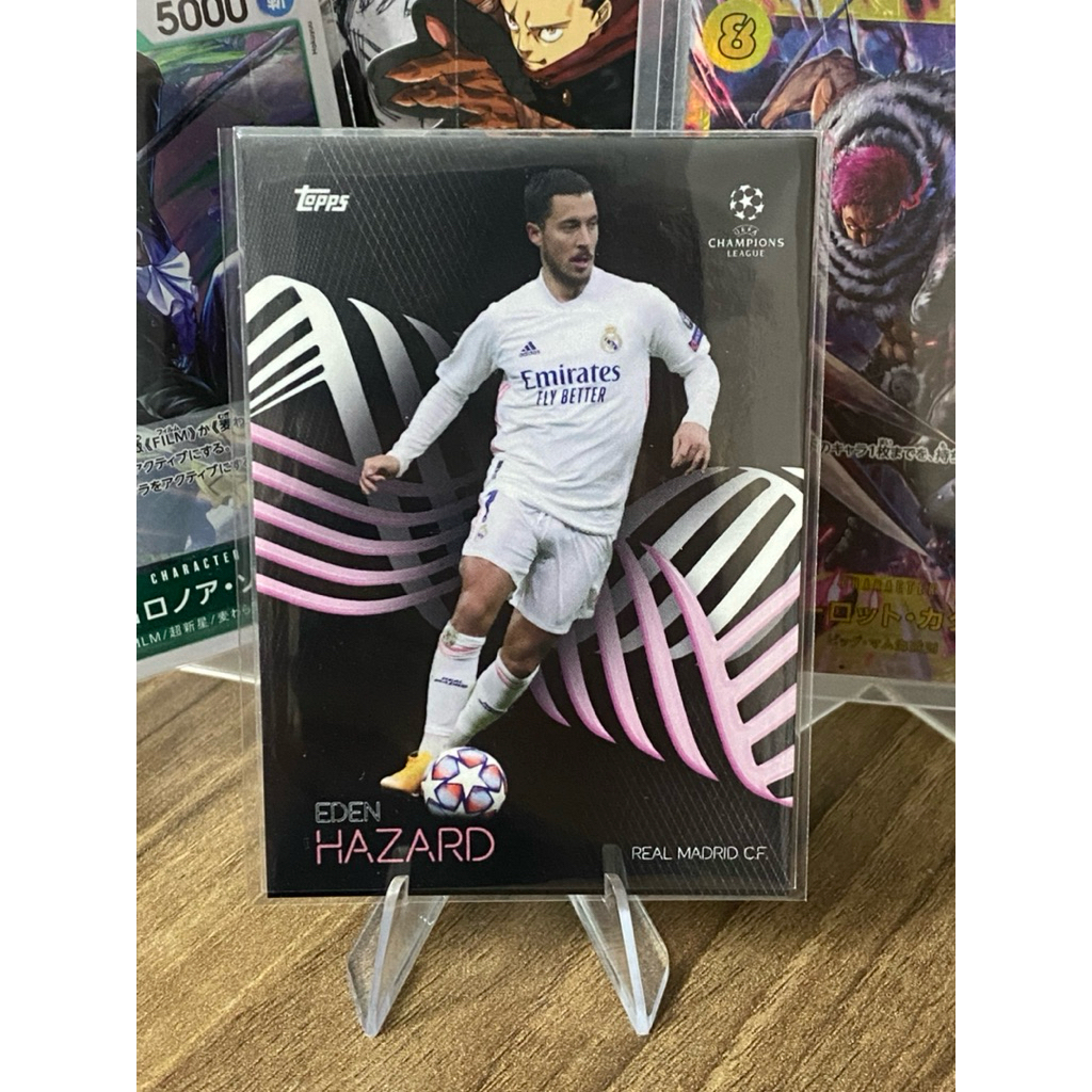 [หายาก, การ์ด ANTIQUE] Eden Hazard Topps Knock Out 2021 การ์ดเครื่องเล่นเรอัลมาดริด
