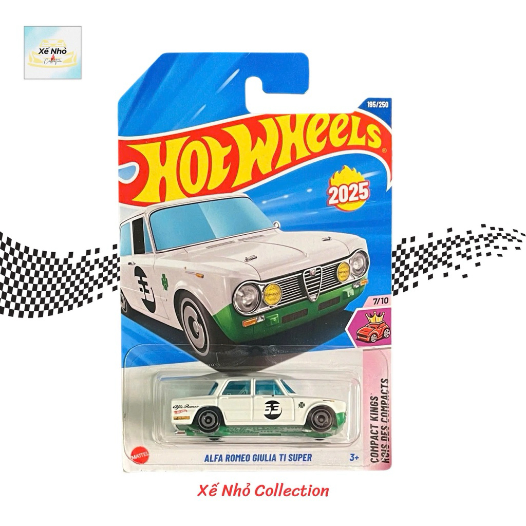 Hot Wheels basic Alfa Romeo Giulia Ti Super รถโมเดล (เคส Q 2025)