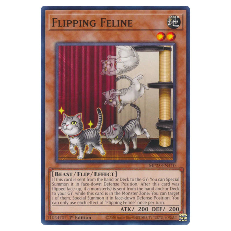 Flipping Feline - Common TCG UK - MP25-EN410