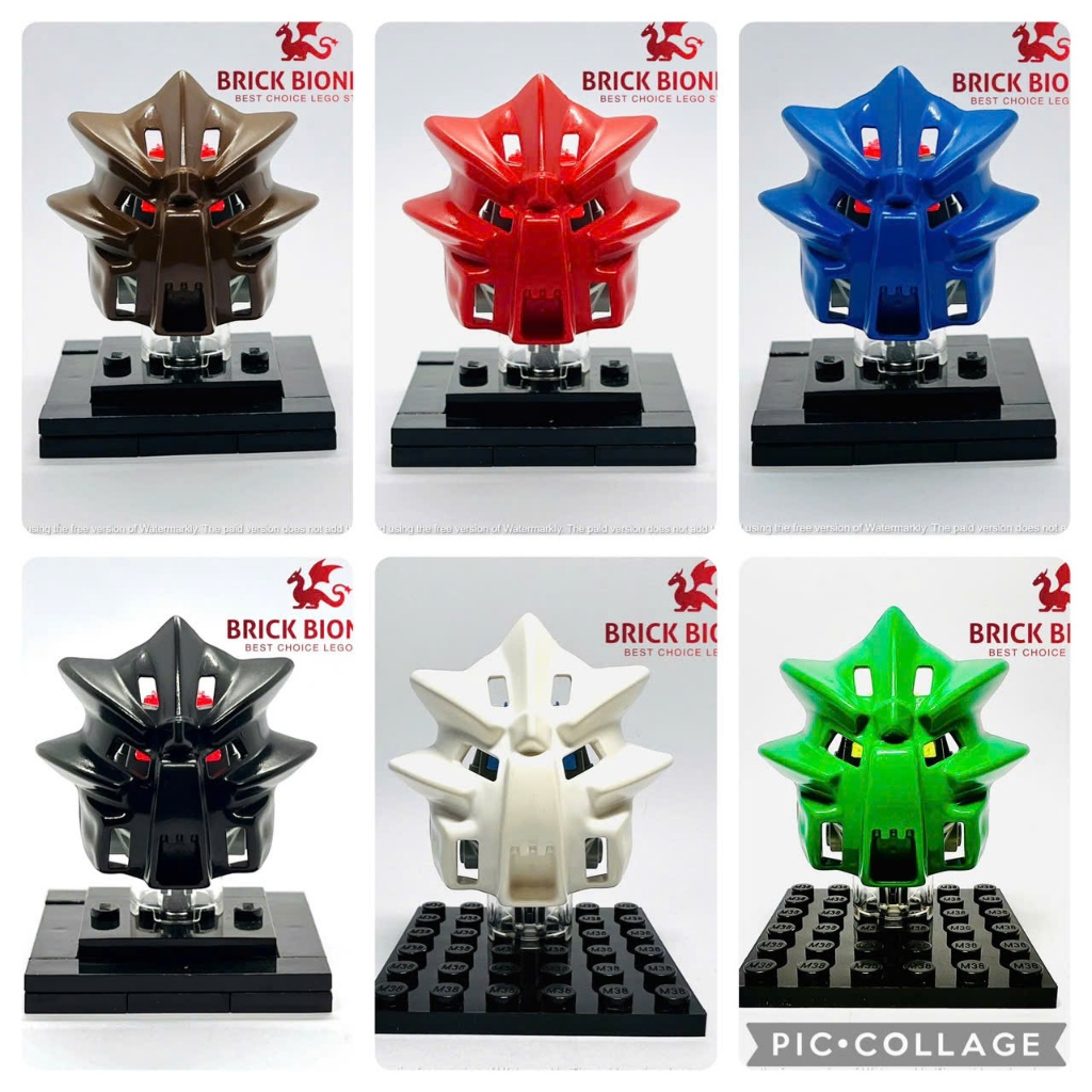 LEGO BIONICLE MASK - BIONICLE ACCESSORIES TOY - Bionicle Mask Miru Nuva