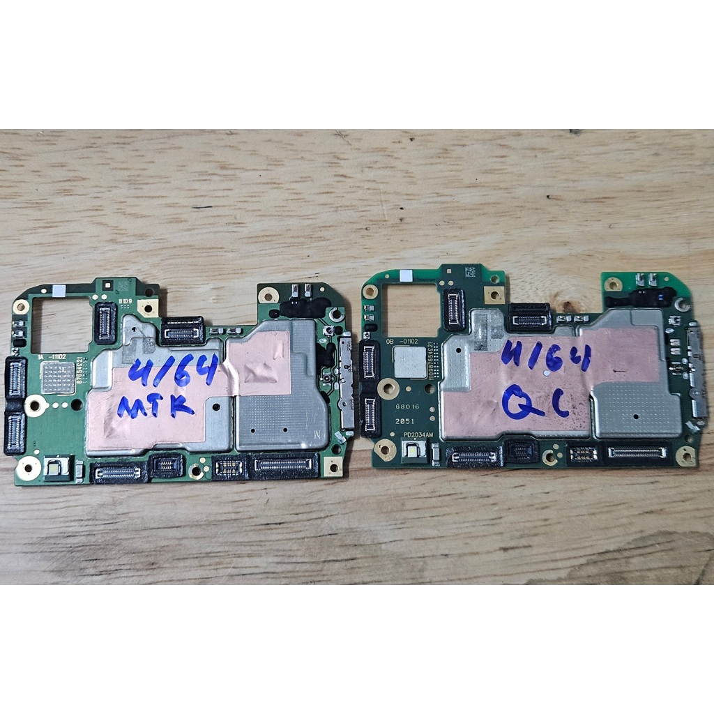 Main Vivo Y20 V2043 / V2027 เดิมพร้อมรหัสผ่านจอแตก