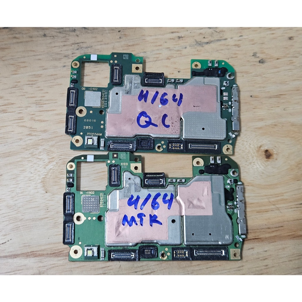 Main Vivo Y20 V2043 / V2027 เป็นต้นฉบับและมีรหัสผ่านจอแตก