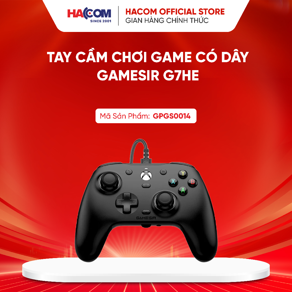 เกมแพดไร้สาย GameSir G7HE - 12 เดือน