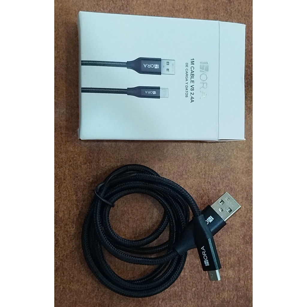 1HORA CAB248 สาย USB to Micro - ยาว 1 ม. - สายร่มชูชีพ - 12 เดือน