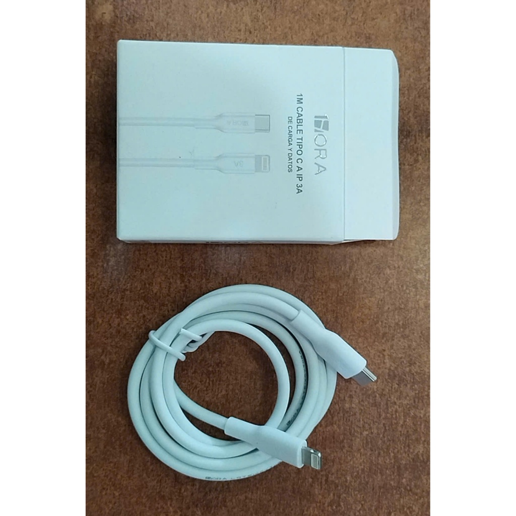 1HORA CAB258 สาย Type C ถึง Ai phon - ยาว 1 ม. - สาย PVC - กระแสเอาท์พุต 3A - 12 เดือน