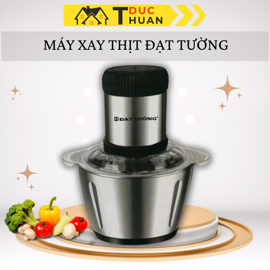 เครื่องบดเนื้อสแตนเลส 2 ลิตรติดผนัง DTMXT-03 DT HOME