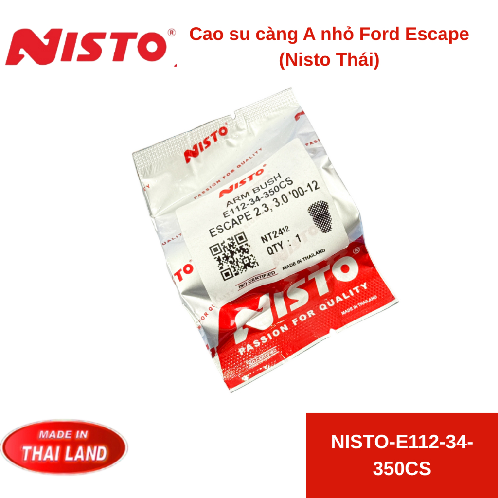 ส้อมยาง A (ใหญ่และเล็ก) Ford Escape 00-12 / OEM: E112-34-350CS / E112-34-350CB Nisto Thai