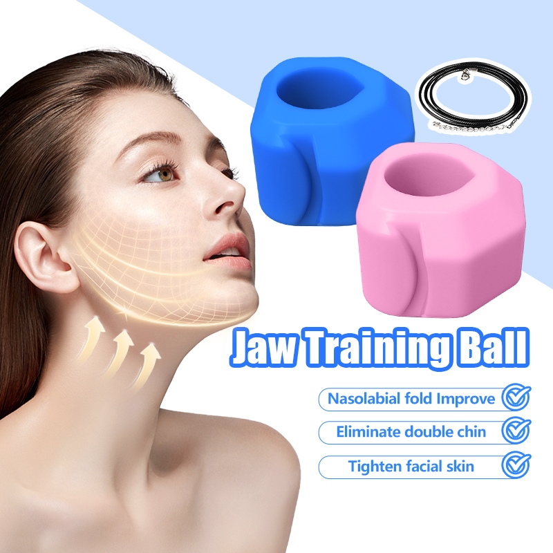 Jawsize Jaw Size ลูกบอลออกกําลังกายกราม เคี้ยว Mewing Jawliner อุปกรณ์ออกกําลังกาย