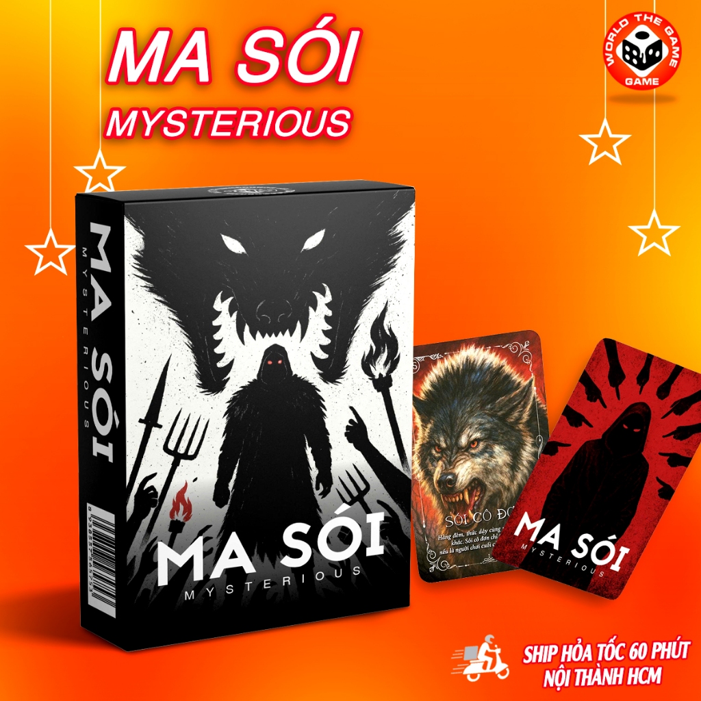 MYSTERIOUS Werewolf, Werewolf Ultimate VIETNAMESE เกมกระดานเวอร์ชั่น