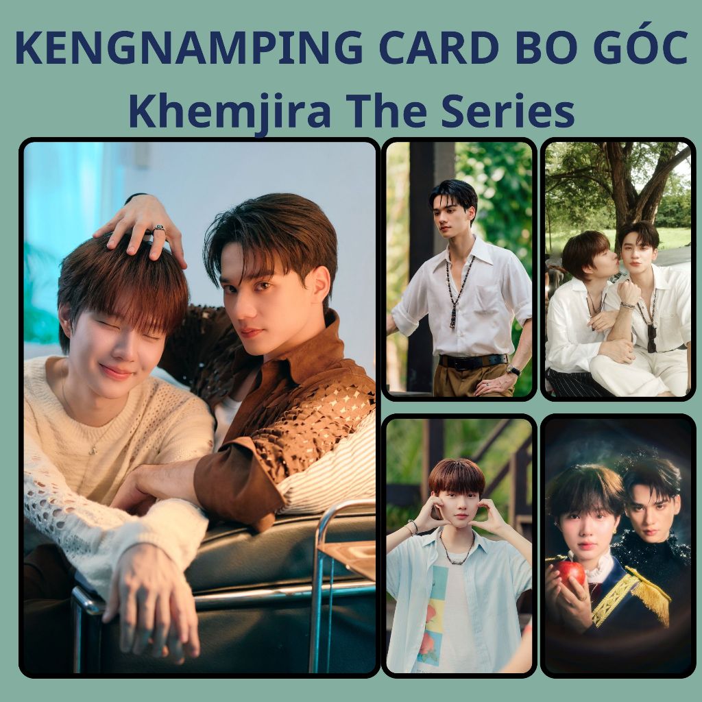 KENGNAMPING ชุดการ์ดเข้ามุม 8 ใบ COUPLE boylove Thailand HARIT KENG / NAMPING Khemjira The Series