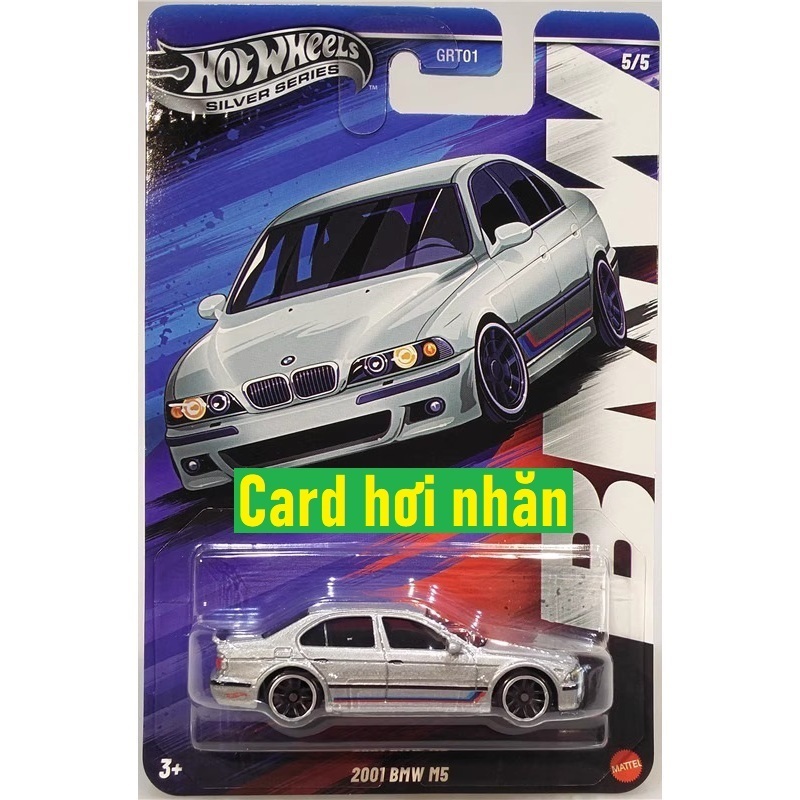 Hot Wheels 2001 BMW M5 E39 โมเดลรถแข่งกีฬา