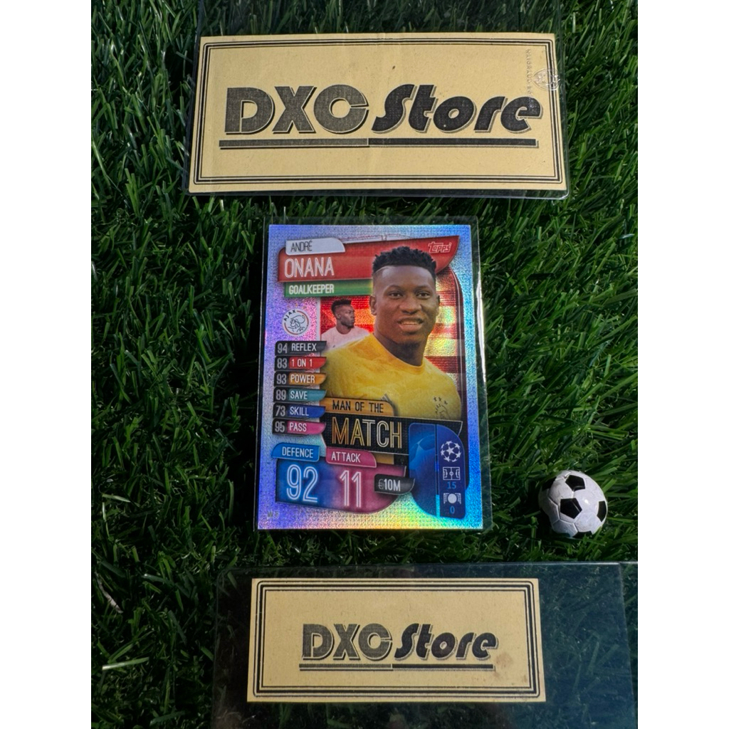 [ ของแท้ ] - MAN OF THE MATCH - TOPPS MATCH ATTAX 2020 - ANDRE ONANA (AJAX)