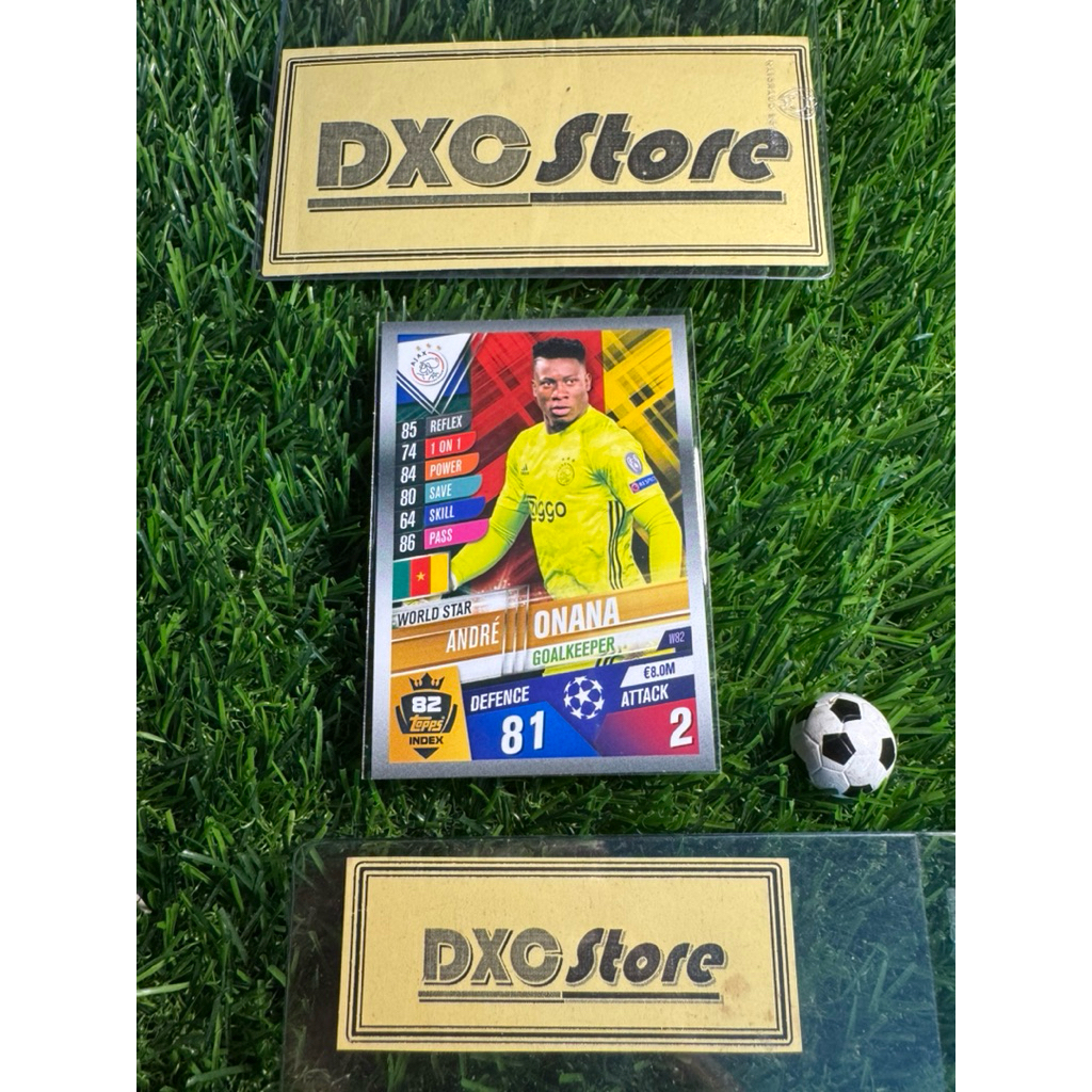 [ ของแท้ ] - WOLRD STAR - TOPPS MATCH ATTAX 101 2020 - ANDRE ONANA (AJAX)