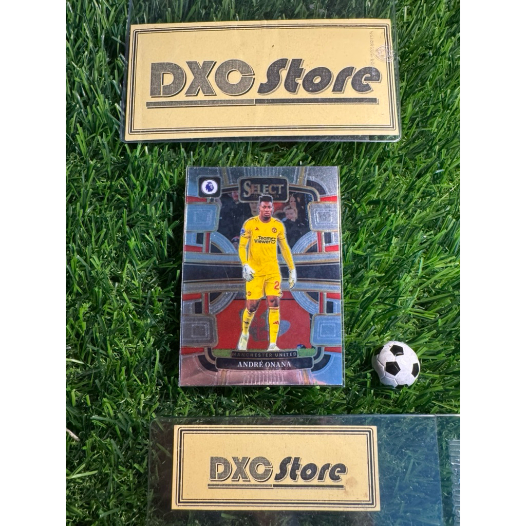[ ของแท้ ] - TERRACE - PANINI SELECT PREMIER LEAGUE 2024 - ANDRE ONANA (MANCHESTER UNITED)