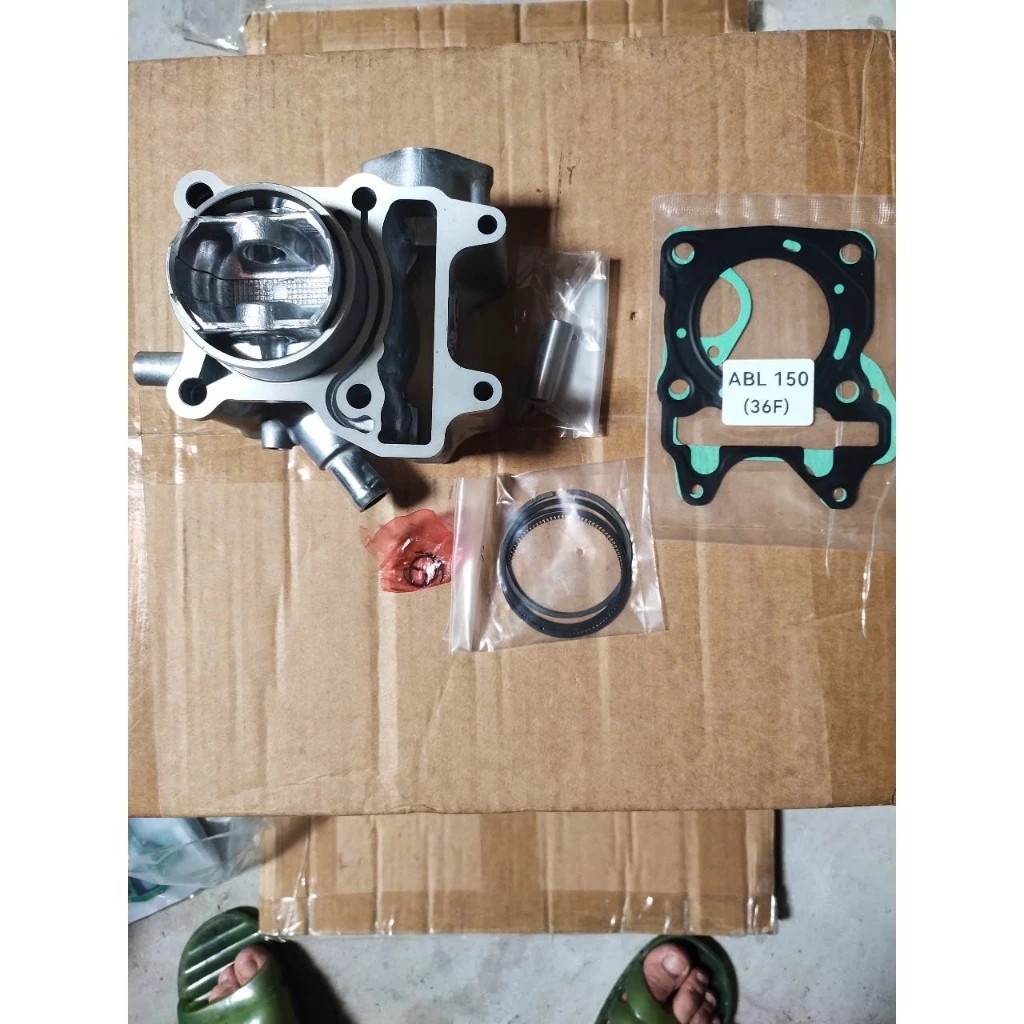 ชุดลมด้านใน AB150 / PCX150 / Vario150 (KZY/36F) – ลูกสูบ 57.3mm 149cc ยาว 70mm + คอ 20mm แถมฟรี Ron