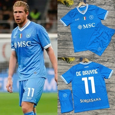 เสื้อฟุตบอลสโมสร นาโปลี 25/26 - ผ้าโพลีเอสเตอร์ป่านไทยมาตรฐานการแข่งขัน