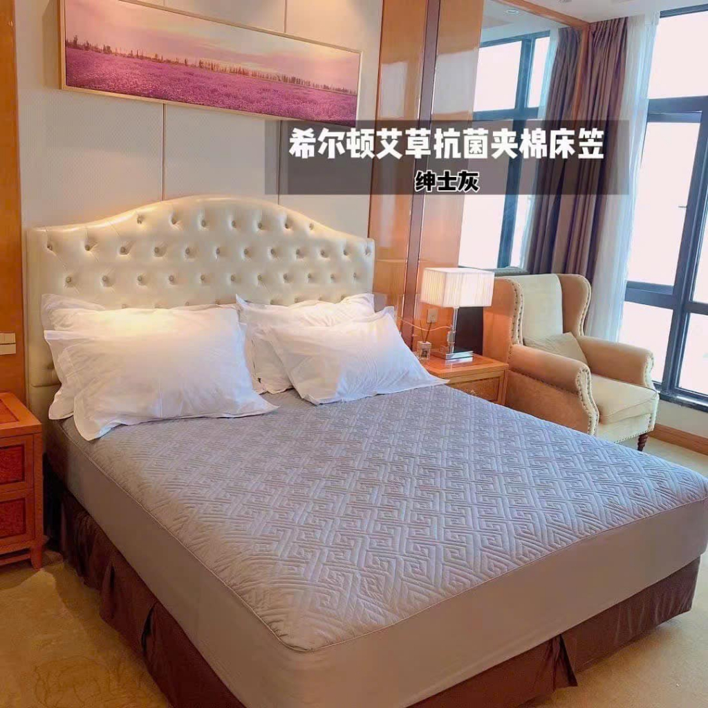 [GENUINE] ผ้าปูที่นอนผ้านวม HILTON