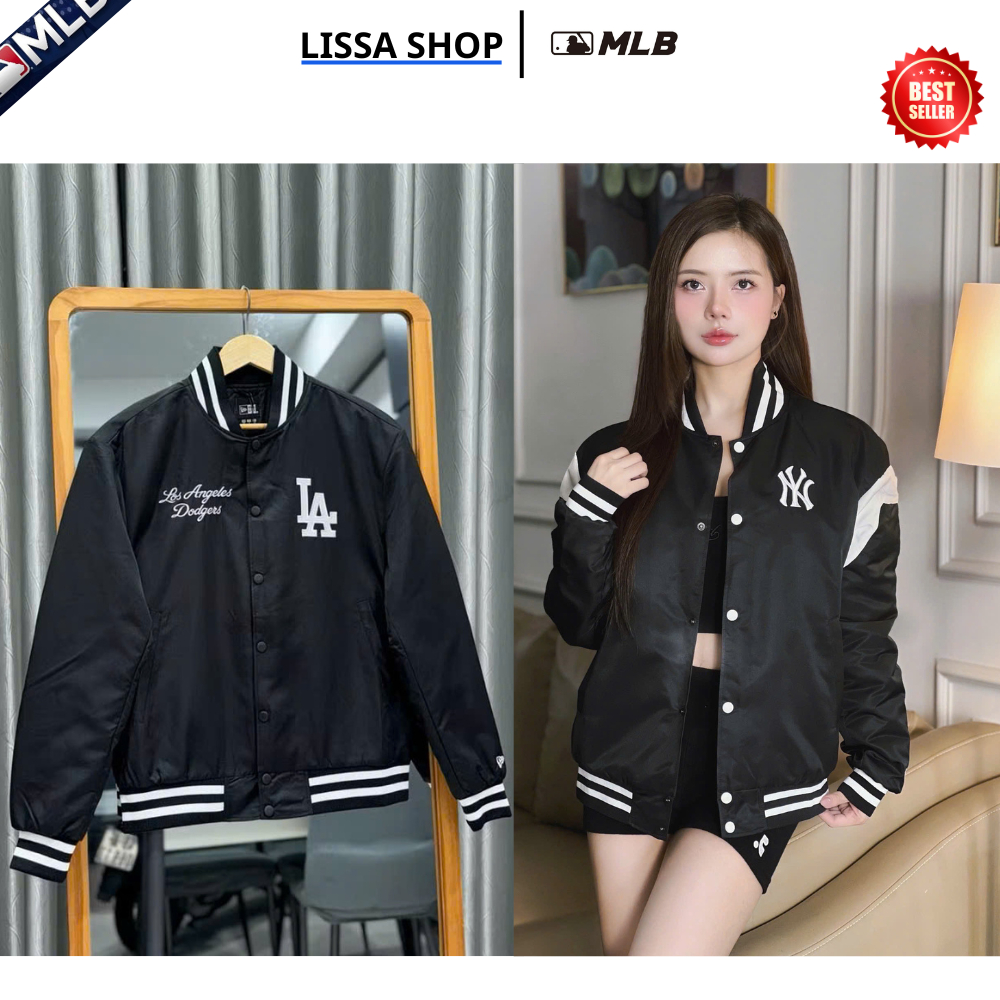 [GENUINE] NEW ERA LA bomber jacket ทั้งชายและหญิง NEW รุ่น 2025