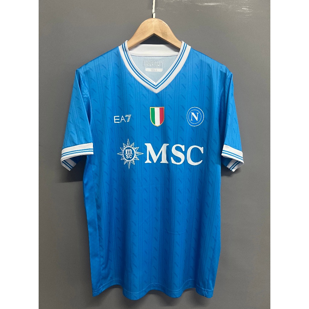 FAN 1:1 NAPOLI BLUE FOOTBALL SHIRT 25-26