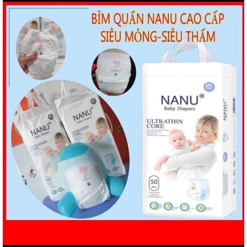 ผ้าอ้อม Nanu/ผ้าอ้อม/กางเกง M100/L100/XL100/XXL100/XXXL100/4XL100/5XL100 ALL SIZES