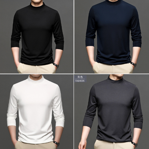 Combo 2 ชิ้น NTA UNDERWEAR เสื้อแจ็คเก็ตกันความร้อนผ้าฟลีซและสตรีพร้อมคอปกสูงหนา 3 นิ้วแฟชั่น