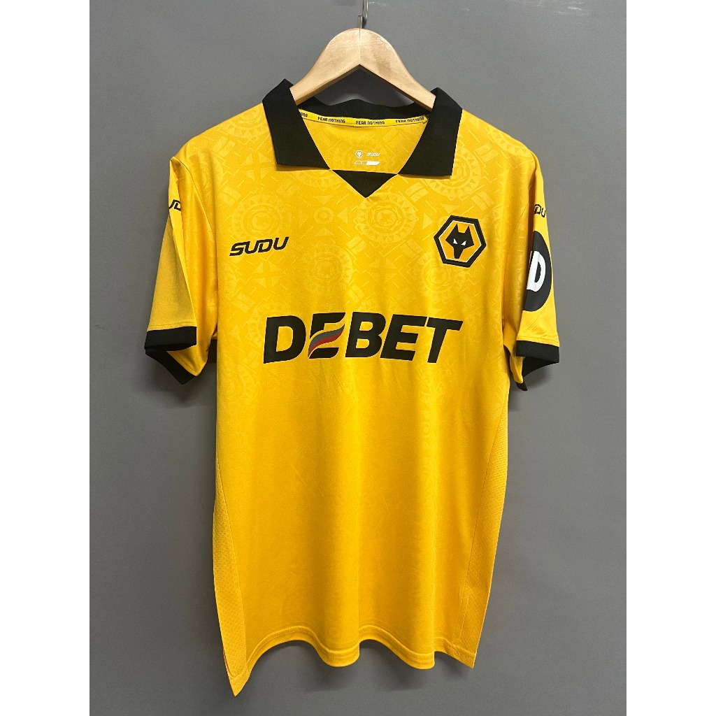 FAN 1:1 WOLVES FOOTBALL SHIRT สีเหลือง 25-26