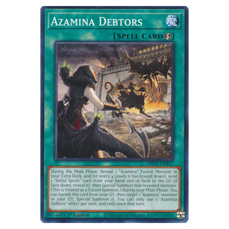 ผู้บริโภค Azamina - Common TCG UK - MP25-EN417