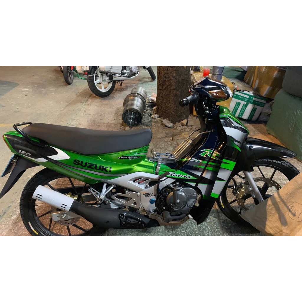 Satria 2000 แสตมป์ (Green Z Thousand) 3 ชั้น / ST2K