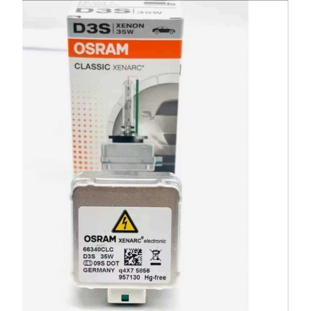 [NGUYEN HAI AUTO]OSRAM Classic D1S - D2S -D3S-D4S-D2R -D4R-D8S 12V 35W หลอดไฟซีนอน