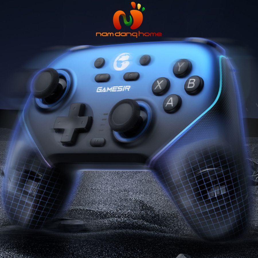 ตัวควบคุม Gamesir SUPER NOVA - เกมแพดไร้สายพร้อมแท่นชาร์จ การเชื่อมต่อ 3 โหมดอัจฉริยะ