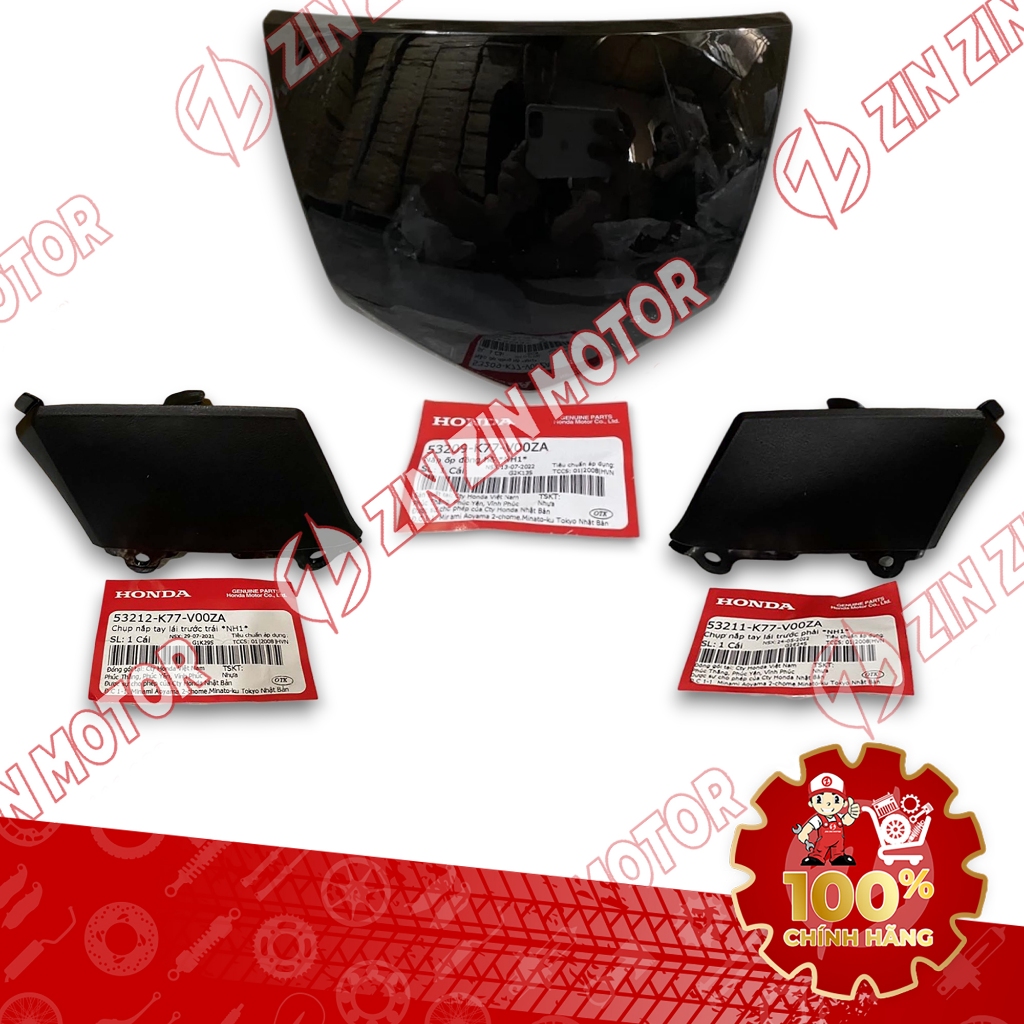 ของแท้ SH 150i / 125i 2017 2018 2019 ฝาครอบกระจกหน้ารถ 53211-K77-V00ZA, 53212-K77-V00ZA - ZZM