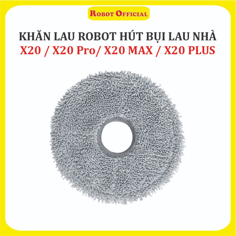 ผ้าทําความสะอาด ม็อบสําหรับ Mi Dreame X20/ X20 Pro/ X20 Max/ X20 Plus/ X20+ ,