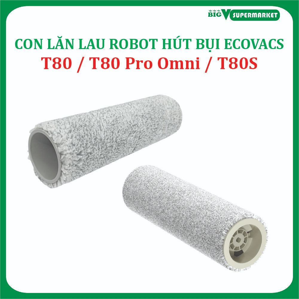 Ecovacs Deebot T80, T80 Pro Omni, T80S Robot Vacuum Mop Roller ;