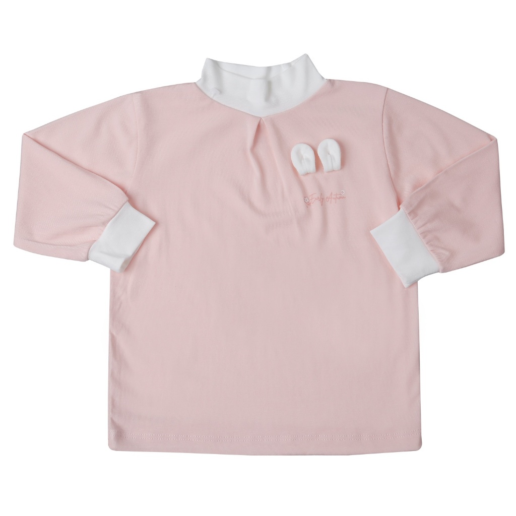 KidsPlaza Otis เสื้อคอปก 3 นิ้วมีหู ND25T (สีชมพูอ่อน)