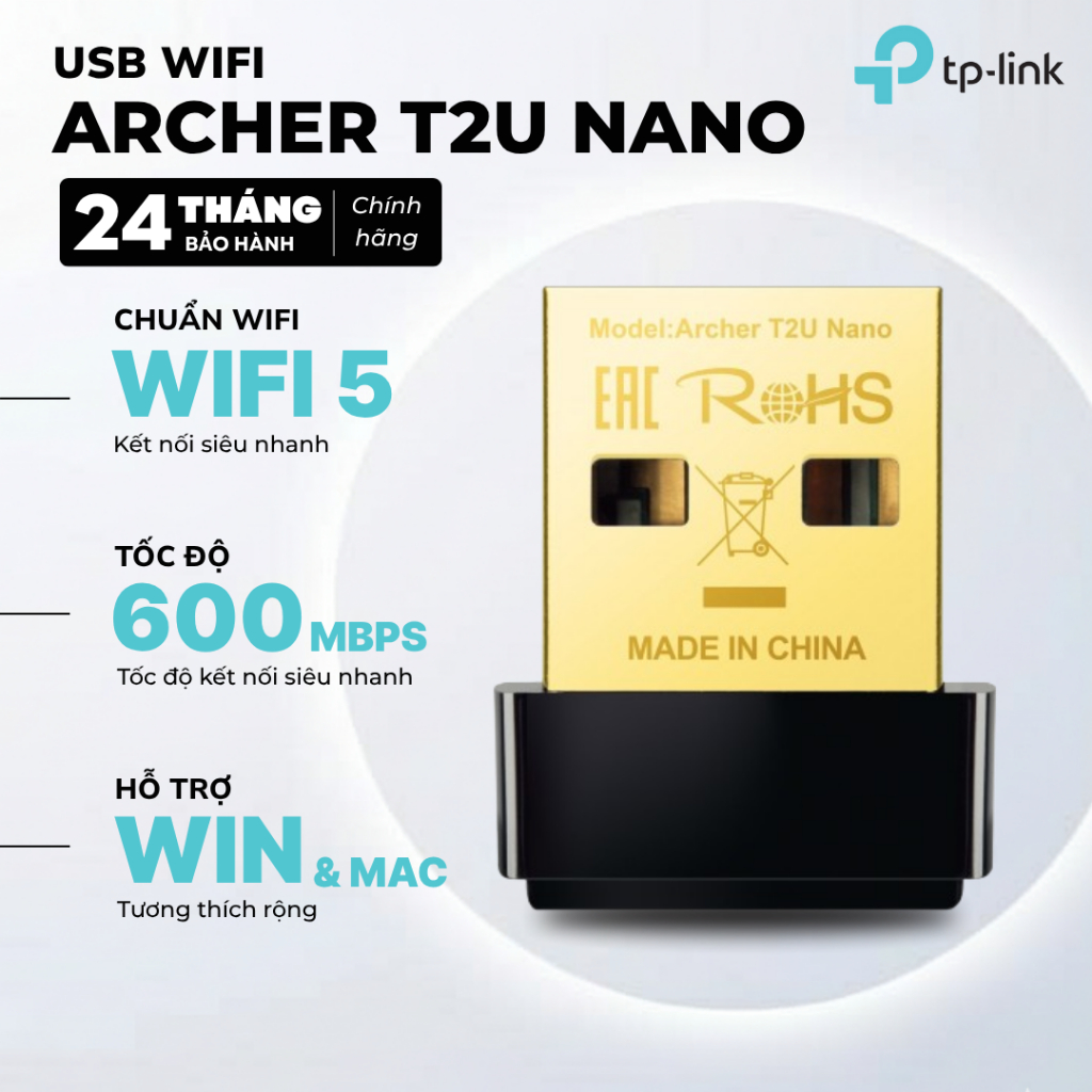 USB WiFi TP-Link Archer T3U / T3U Plus / T3U Nano | ความเร็ว 1300Mpbs การเชื่อมต่อที่รวดเร็ว ครอบคลุ