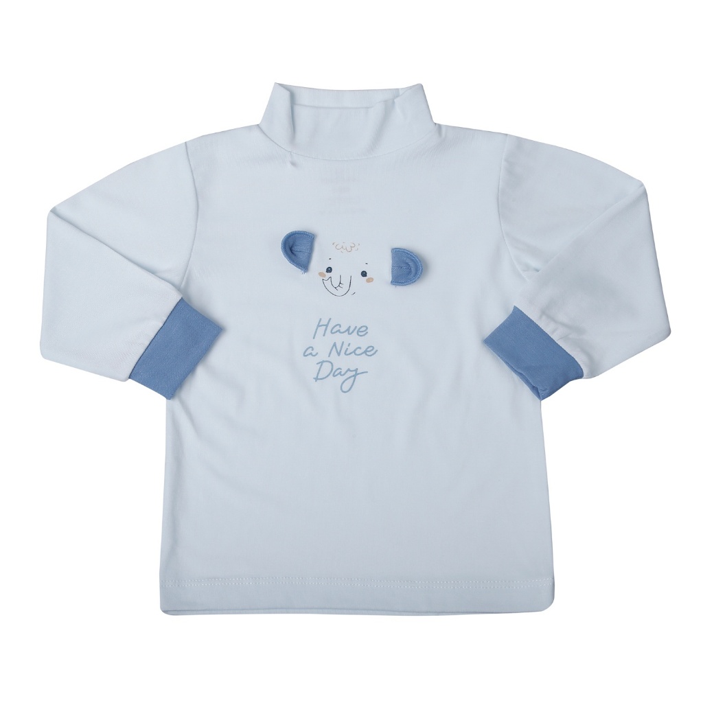 KidsPlaza Otis ND25T เสื้อคอปก 3 นิ้ว (สีฟ้าอ่อน)