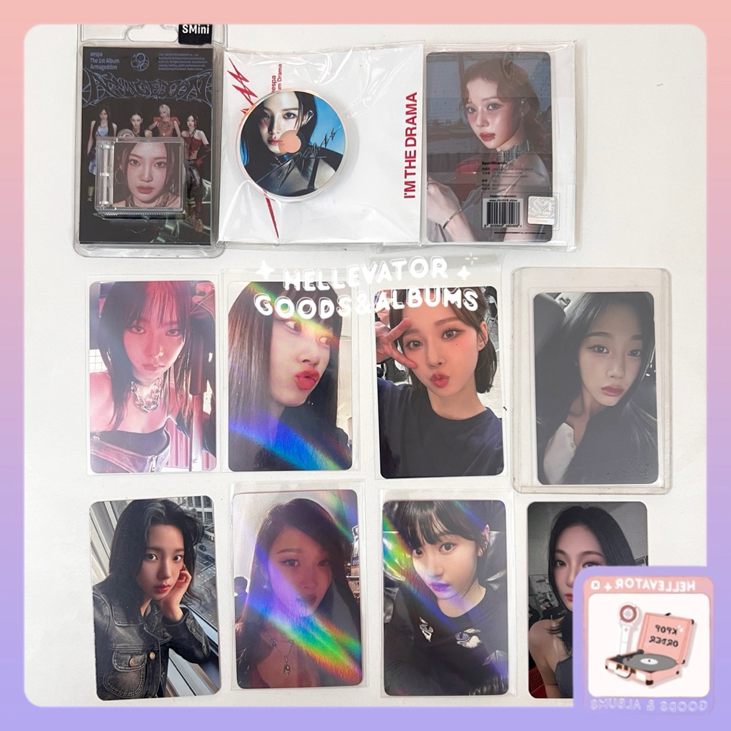 อัลบั้ม Aespa photocard ของแท้