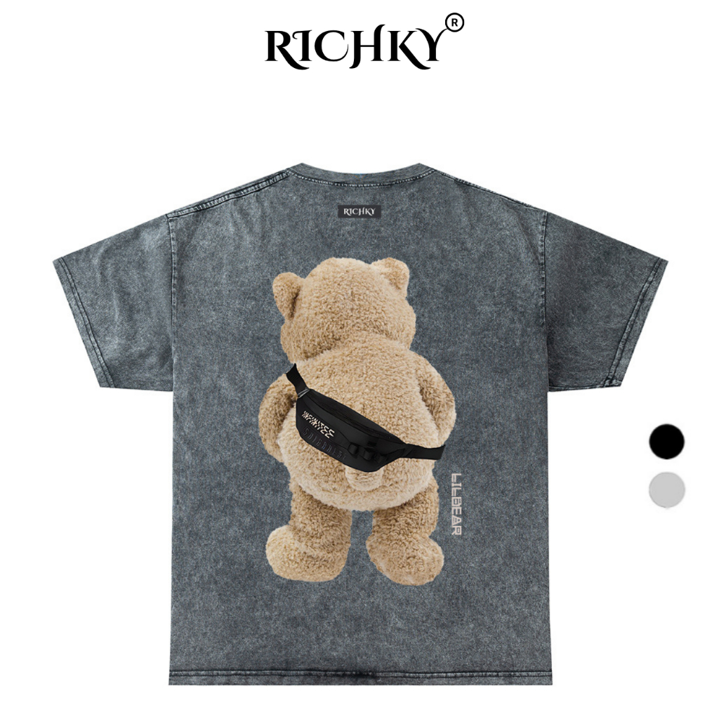 Wash Richky Premium Tee Teddy Bear Student Teddy Bear Bag
