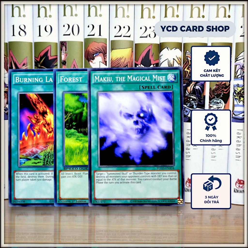 [YCDcardgame] ของแท้ Yugioh Card 3-Card Support Combo (Spell) -ทั่วไป