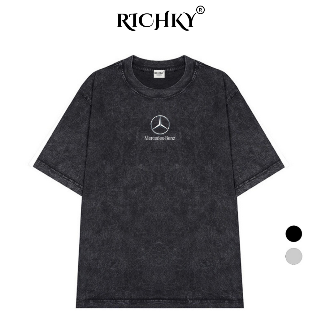 Wash Richky Premium Tee Tee Logo Mid Mercedes Maybach Luxury Car
