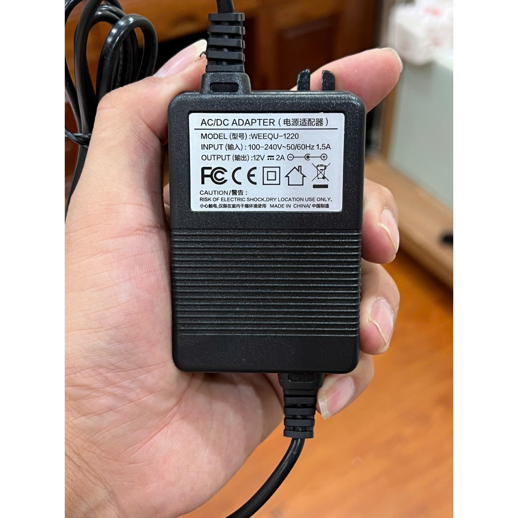 สายไฟทดแทนสําหรับ Roland PSB-5U 12V DC