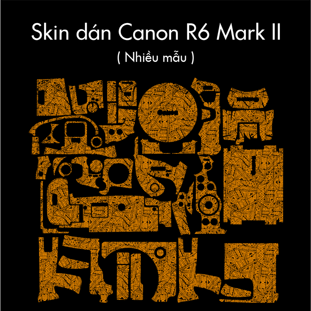 สติ๊กเกอร์ 3M Skin สําหรับ Canon R6 Mark II (หลายรุ่น) | สติ๊กเกอร์ฟิล์ม 3ม แบบตัดสําเร็จ กันลื่น สํ
