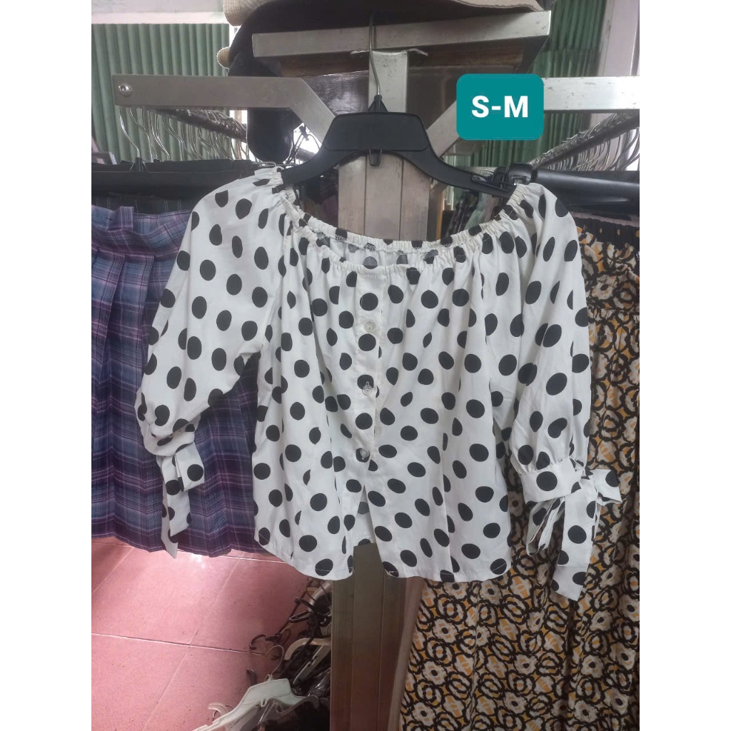 เสื้อลายจุด SM MS57*