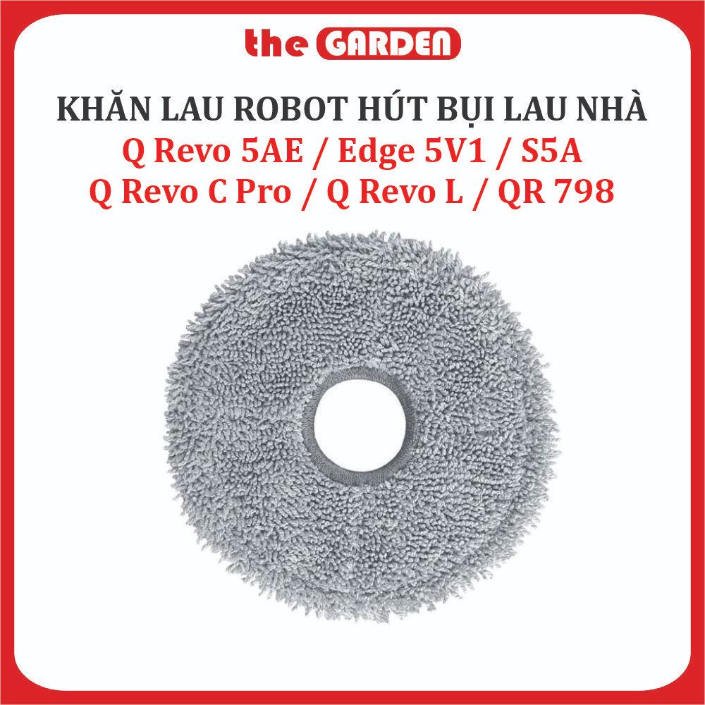 ผ้าทําความสะอาด ม็อบ Mi Roborock Q Revo 5AE / Edge 5V1/ S5A, QR 798, Q Revo C Pro :