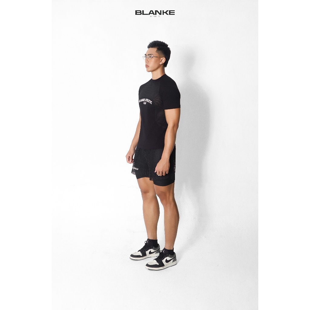 MESHMER TEE BLAKE BLANKESPACE เสื้อยืดผ้าฝ้าย 4 ทิศทาง Unisex ราคา ถูกที่สุด ดีลบีเคเค แกลเลอรีภาพที่ 7