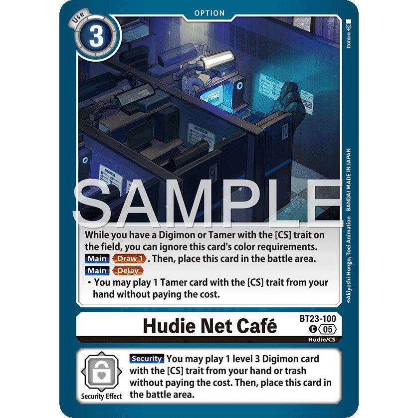 Digimon Card รหัส BT23-100 - Hudie Net Cafe - Option - ทั่วไป